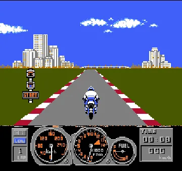 Top Rider (Japan) screen shot game playing